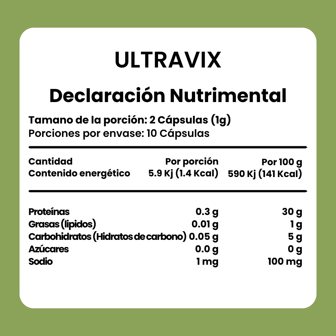 Ultravix — suplemento alimenticio